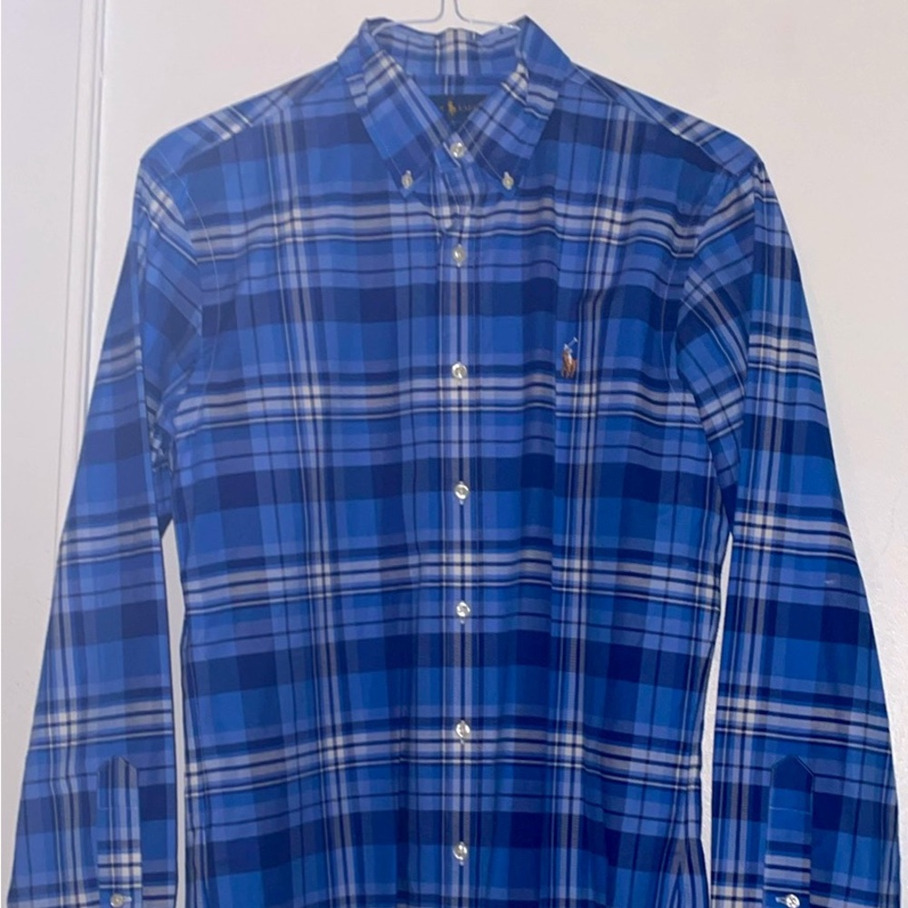 Polo Ralph Lauren long sleeve plaid shirt